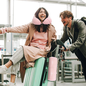urnexttour pillow side pockets store phone and small essentials within easy reach.