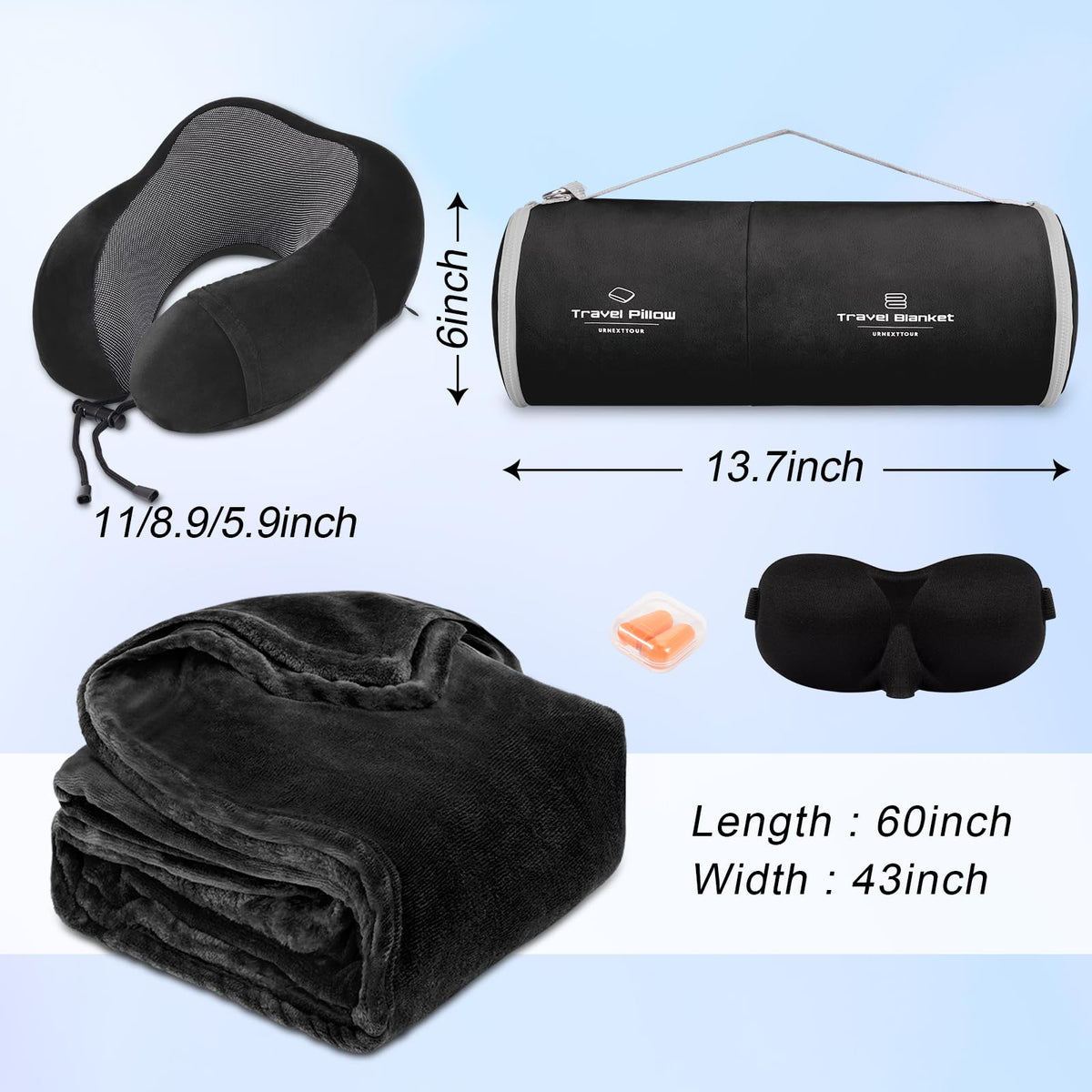urnexttour pillow side pocket keeps essentials within easy reach
