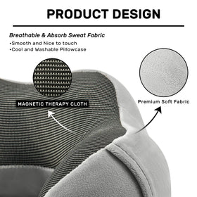 urnexttour adjustable-lock feature on the pillow for secure support