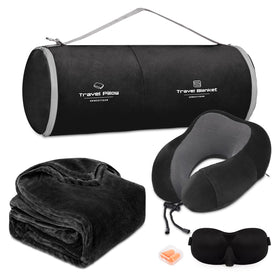 urnexttour travel pillow memory foam supports neck comfort during flights