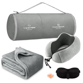 urnexttour travel pillow neck support for comfortable flights.
