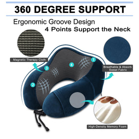 urnexttour pillow side pocket storage for phone on the go
