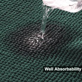 Urvoix chenille fiber close-up shows thick, durable piles
