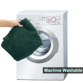 Urvoix machine-washable rug kit refreshes easily in cold cycles