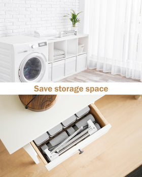 URZCT stainless-steel construction with non-slip feet ensures stable indoor use