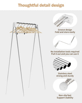 URZCT ultra-light rack weighs 1.34 pounds for effortless portability