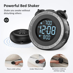 USCCE bed shaker demonstration for heavy sleepers.