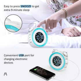 uscce snooze and intuitive controls for an extra 9 minutes of rest