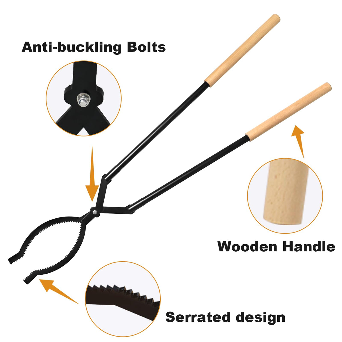 USENIOR 30-42 inch length adjustable design suits indoors and outdoors.