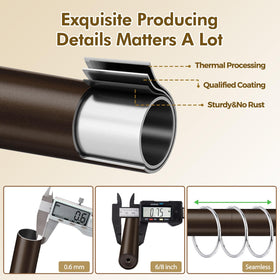USFOOK easy-install package includes screws, anchors, and clear assembly instructions.