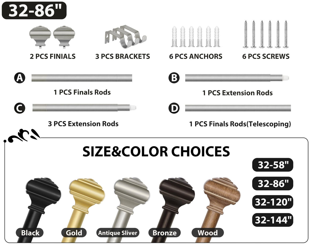 USFOOK packaging and instruction included for easy setup.