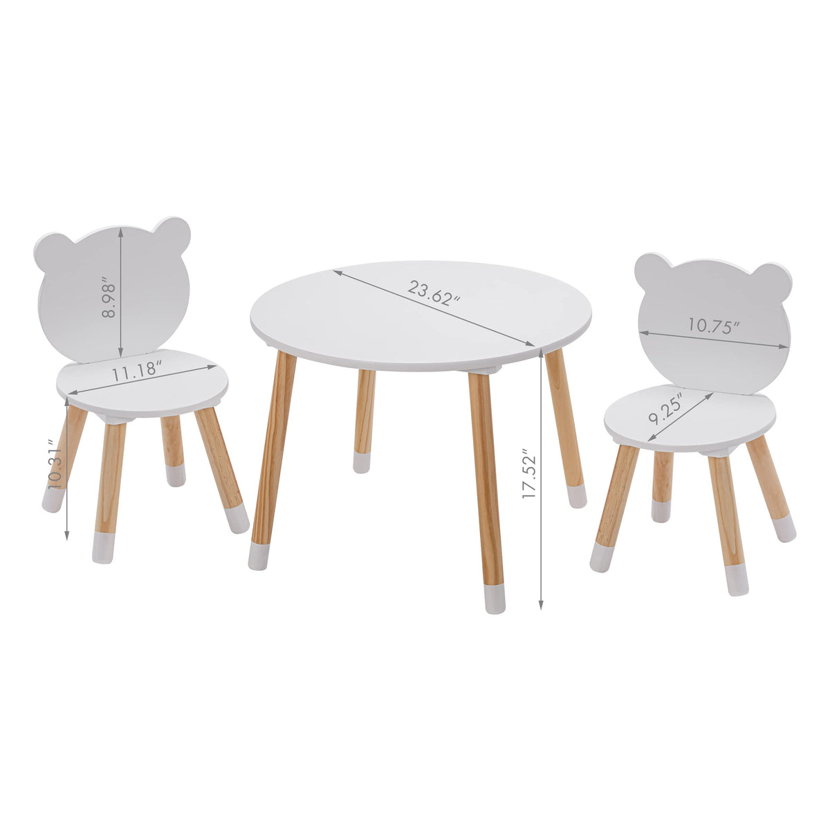 UTEX white-durable finish maintains clean appearance through daily use.