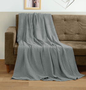 Utopia Bedding blanket spread on bed demonstrates versatile all-season comfort.