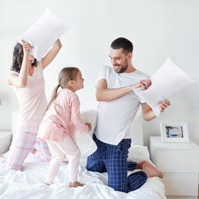 Utopia Bedding 14x22 pillow inserts breathable cover keeps cool and durable.