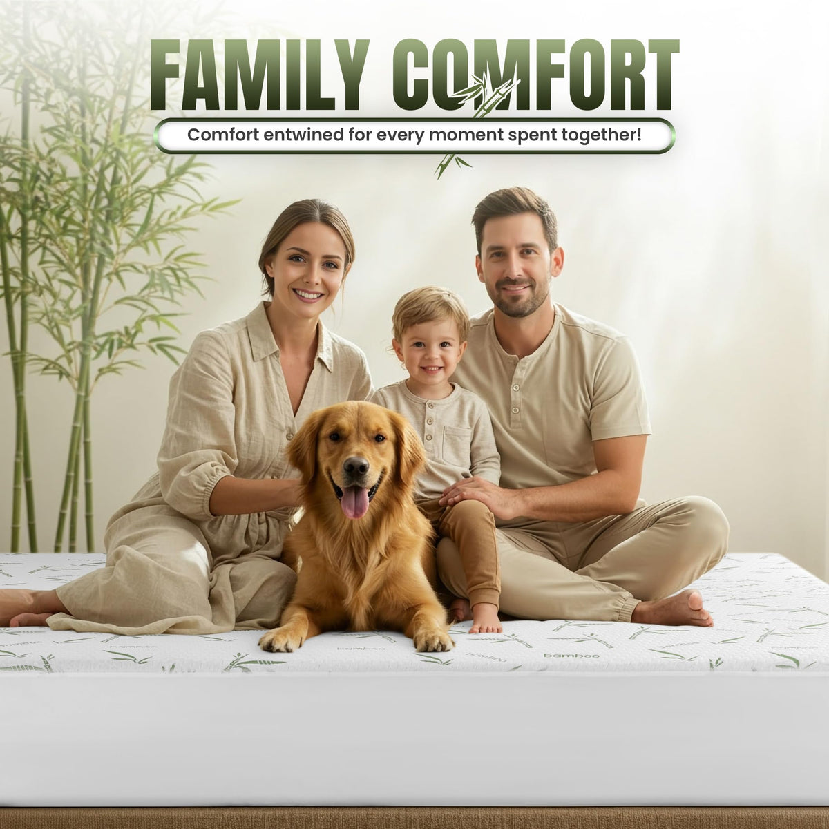 Utopia Bedding 15-inch deep-pocket fit accommodates tall mattresses and toppers.