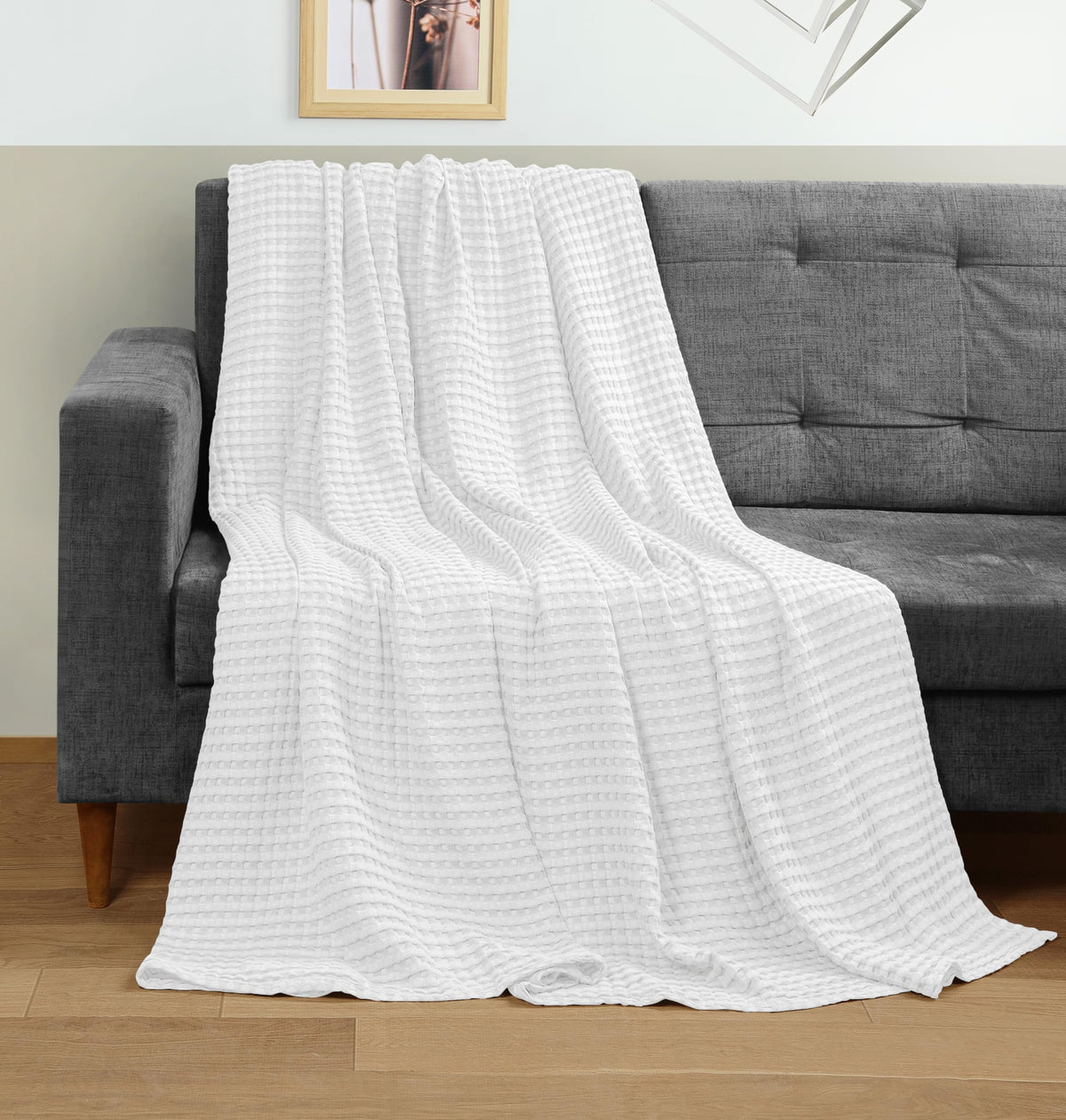 Utopia Bedding all-season blanket idea for lounge, bed, or outdoor picnic