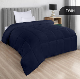 Utopia Bedding all-season duvet insert provides warmth without bulk for cooler nights.