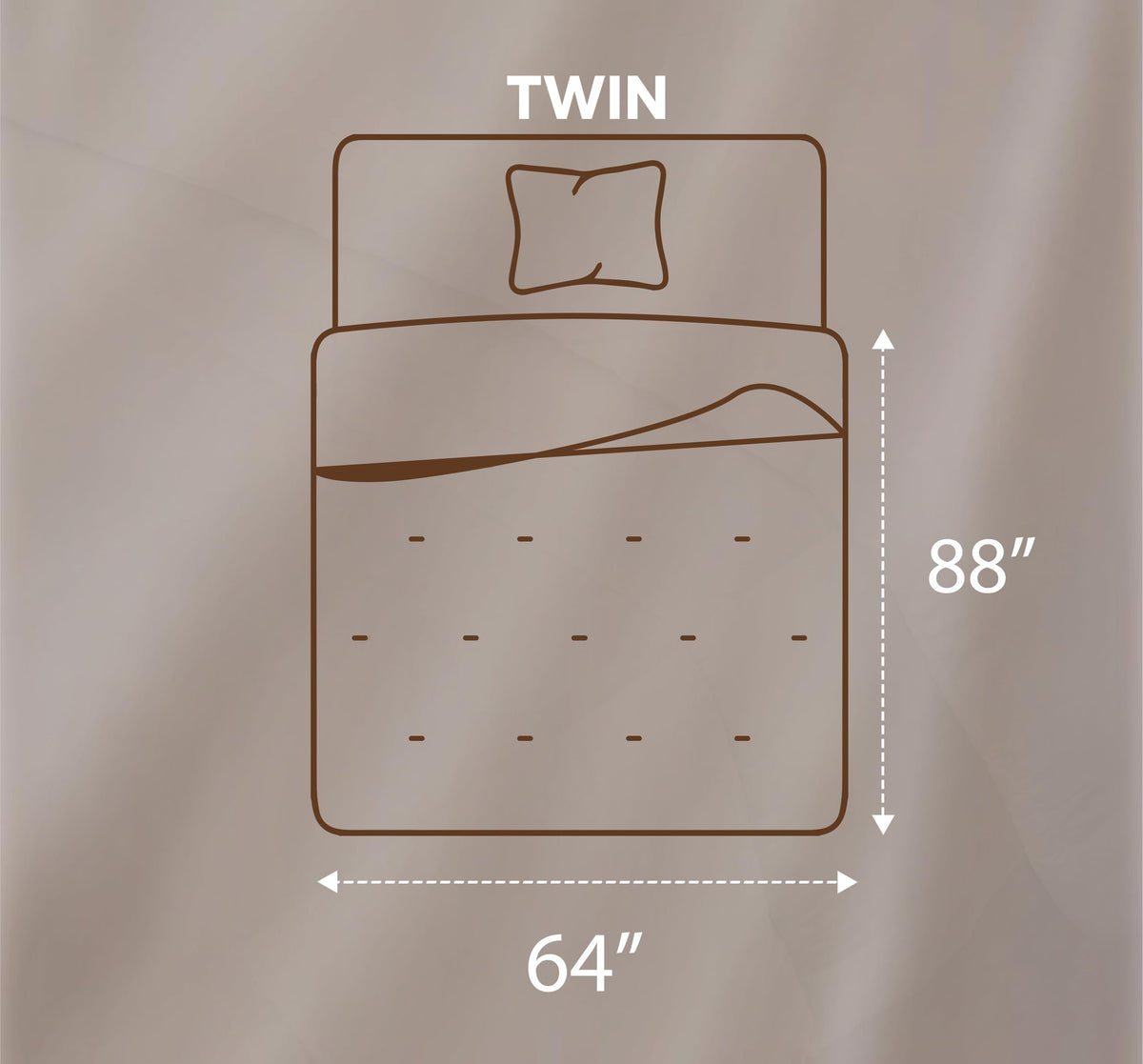 Utopia Bedding all-season microfiber shell for cozy warmth.
