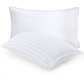 Utopia Bedding bed pillows set 2-pack on a bed for cozy sleep.