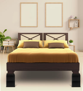 Utopia Bedding bed risers create space under furniture for storage