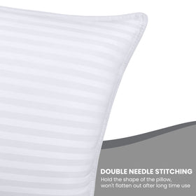 Utopia Bedding pillows suit bedrooms, dorms, and hospitality setups.