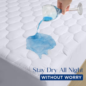 Utopia Bedding packaging and care guide illustrating simple setup