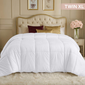 Utopia Bedding box stitching pattern provides crisp edges and even fill distribution.