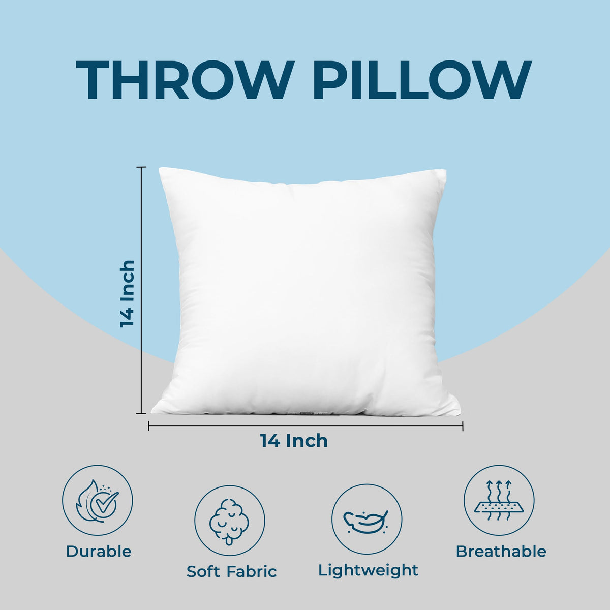 Utopia Bedding breathable 115gsm cover delivers soft touch and durability
