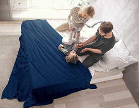 Breathable cotton blanket by Utopia Bedding for comfortable summer nights