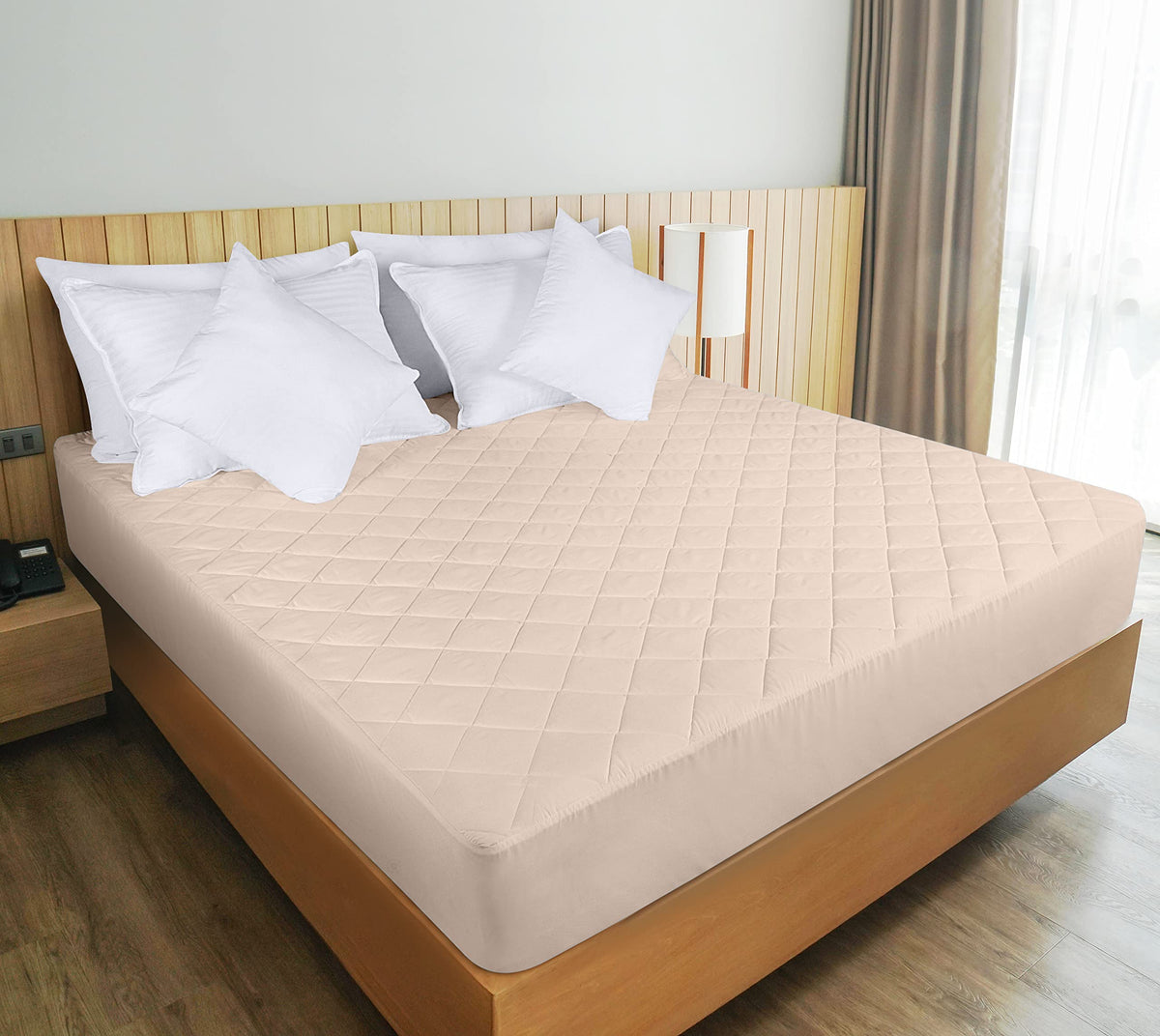 Utopia Bedding breathable microfiber top aids temperature regulation