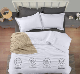Utopia Bedding brushed microfiber close-up highlights ultra-soft, smooth fabric for sleep comfort.