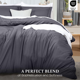 Utopia Bedding brushed microfiber close up showing soft breathable fabric