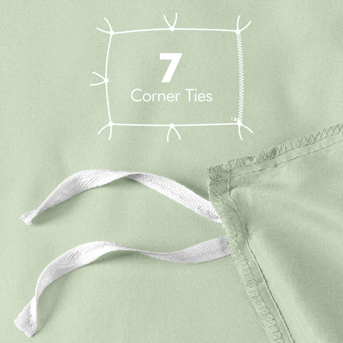 Utopia Bedding brushed microfiber fabric feels soft and breathable for restful nights