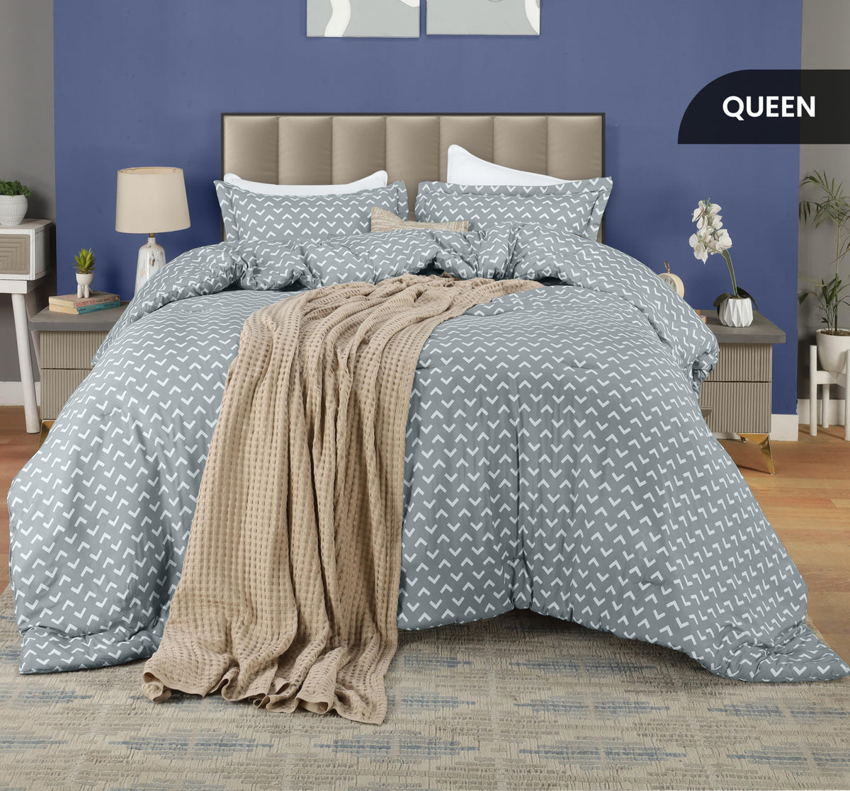 Utopia Bedding brushed microfiber softness provides silky, breathable comfort.