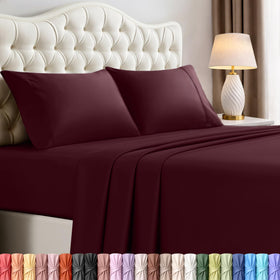 Utopia Bedding California King flat sheet with smooth microfiber for cooling comfort