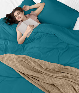 Utopia Bedding care tips help colors stay vibrant after washing.