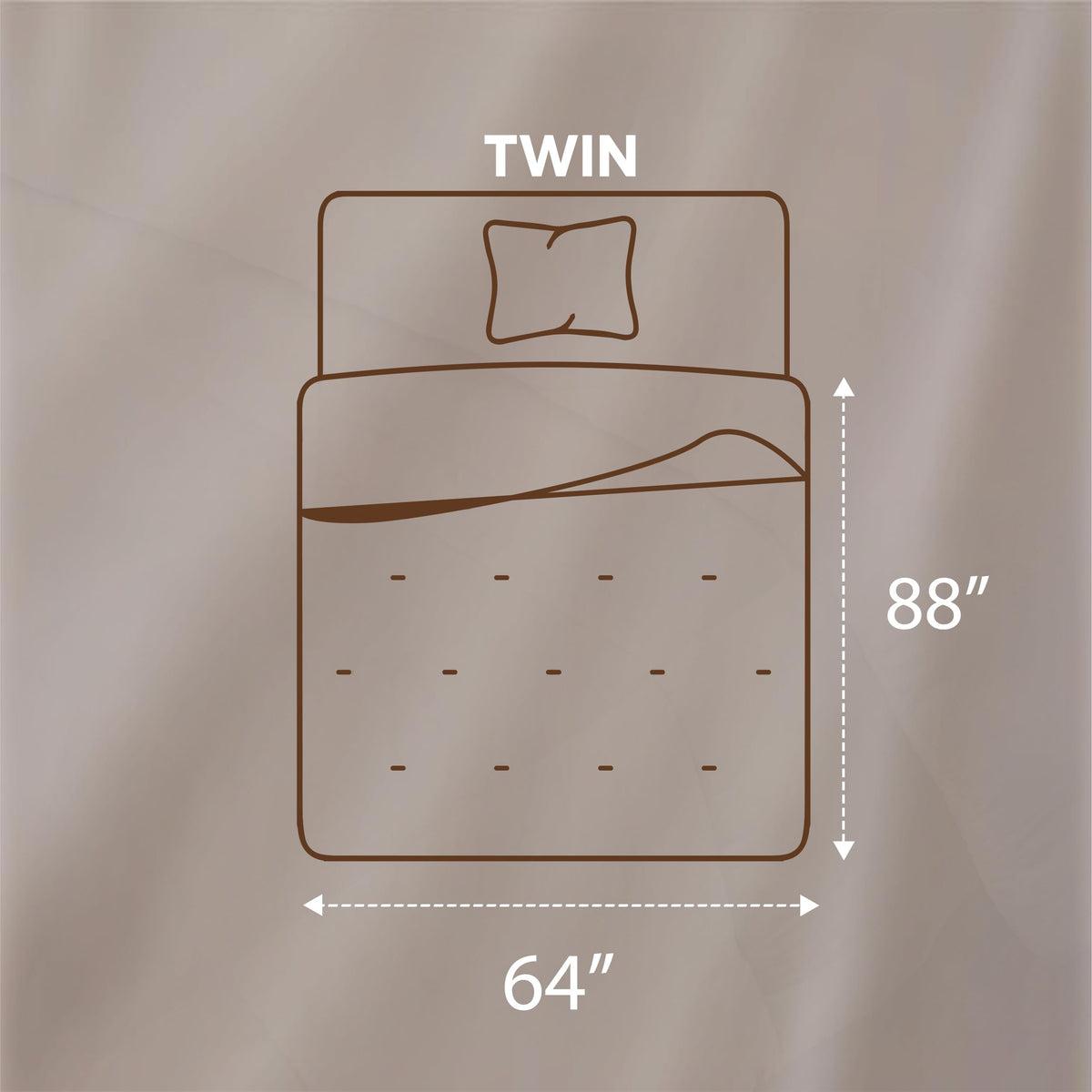 Utopia Bedding care instructions for gentle washing and drying
