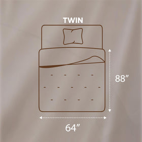 Utopia Bedding care instructions for gentle washing and drying