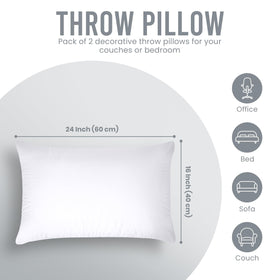 Utopia Bedding care instructions emphasize spot cleaning for longer pillow life