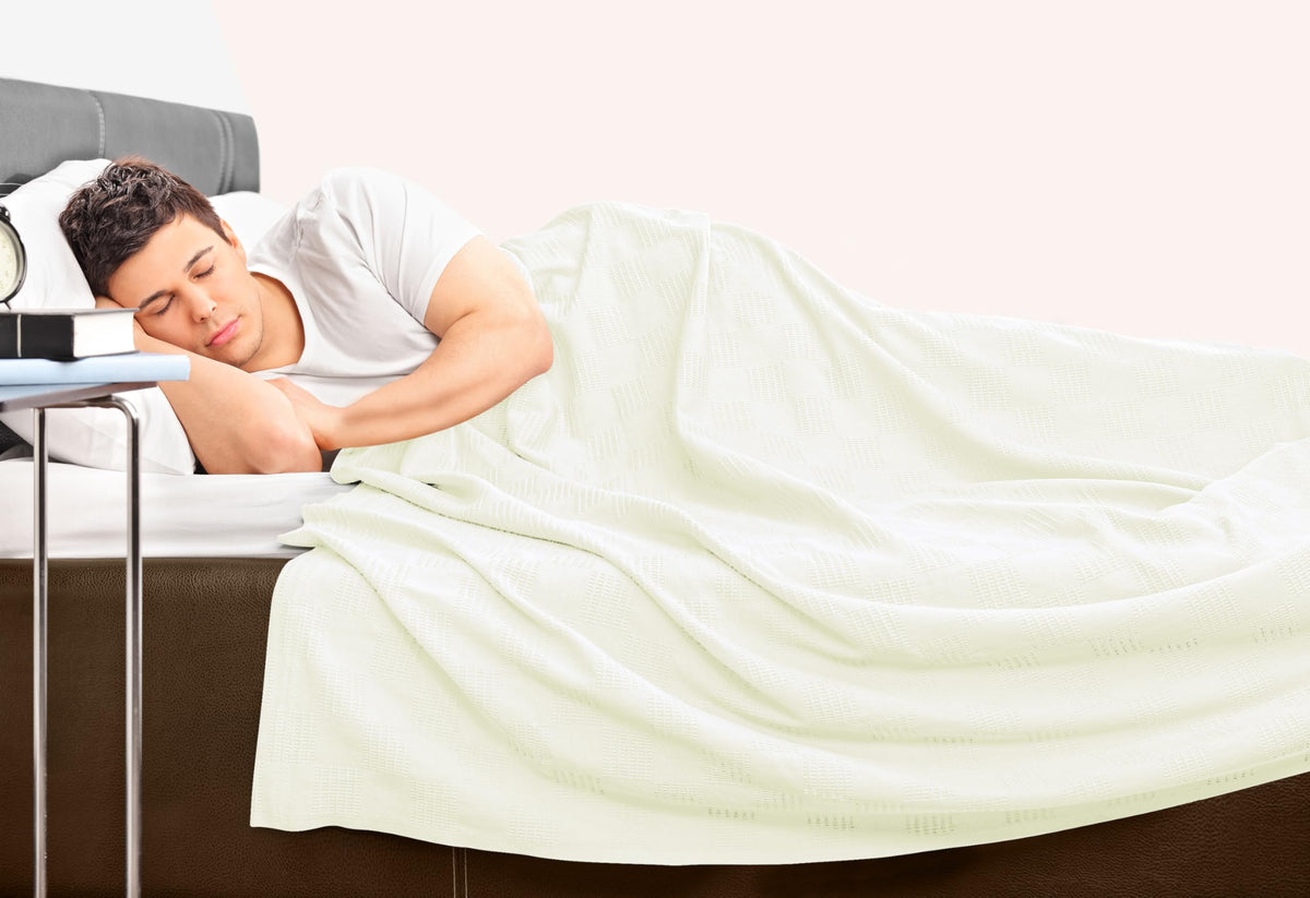 Easy care instructions for Utopia Bedding cotton blanket