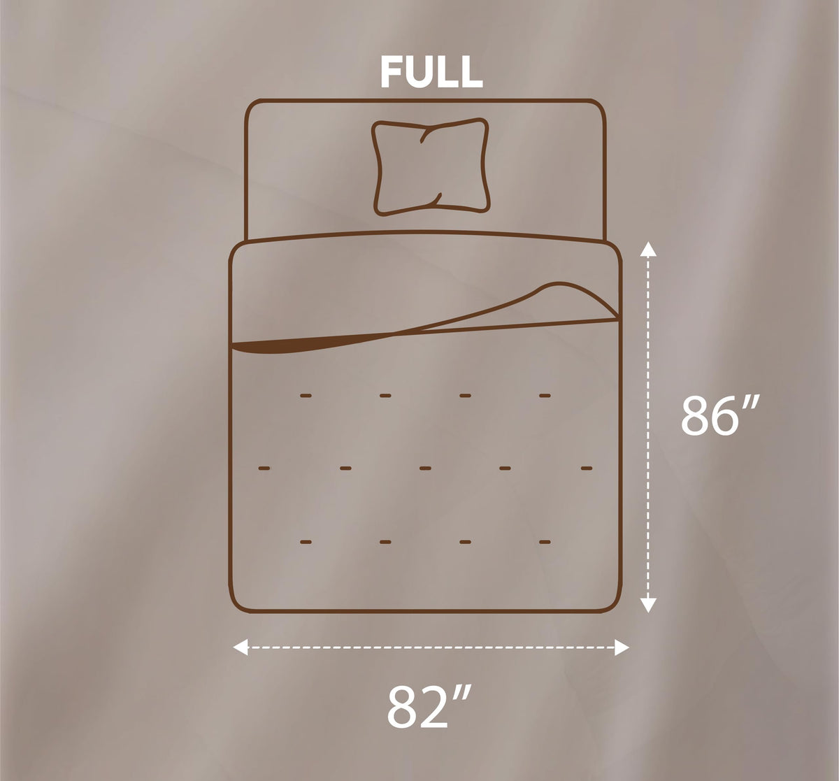 Utopia Bedding Comforter all-season-warmth on bed for year-round coziness.