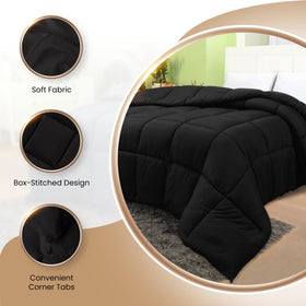 Utopia Bedding bed setup shows a crisp, elegant look and easy care.