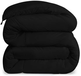 Utopia Bedding comforter on a neatly made bed creates an inviting guest-ready scene.