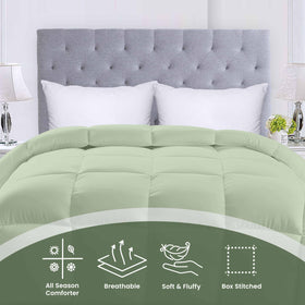 Utopia Bedding Soft siliconeized fiber filling for a cozy nightly feel