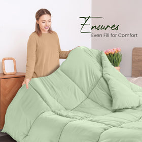 Utopia Bedding corner tabs keep the insert securely in place inside the duvet cover
