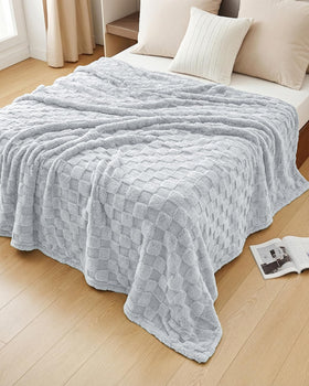 Utopia Bedding blanket on a couch during movie night for relaxed warmth
