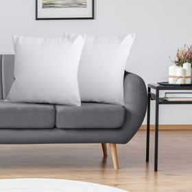 Utopia Bedding decorative throw pillows on couch enhance style and comfort.