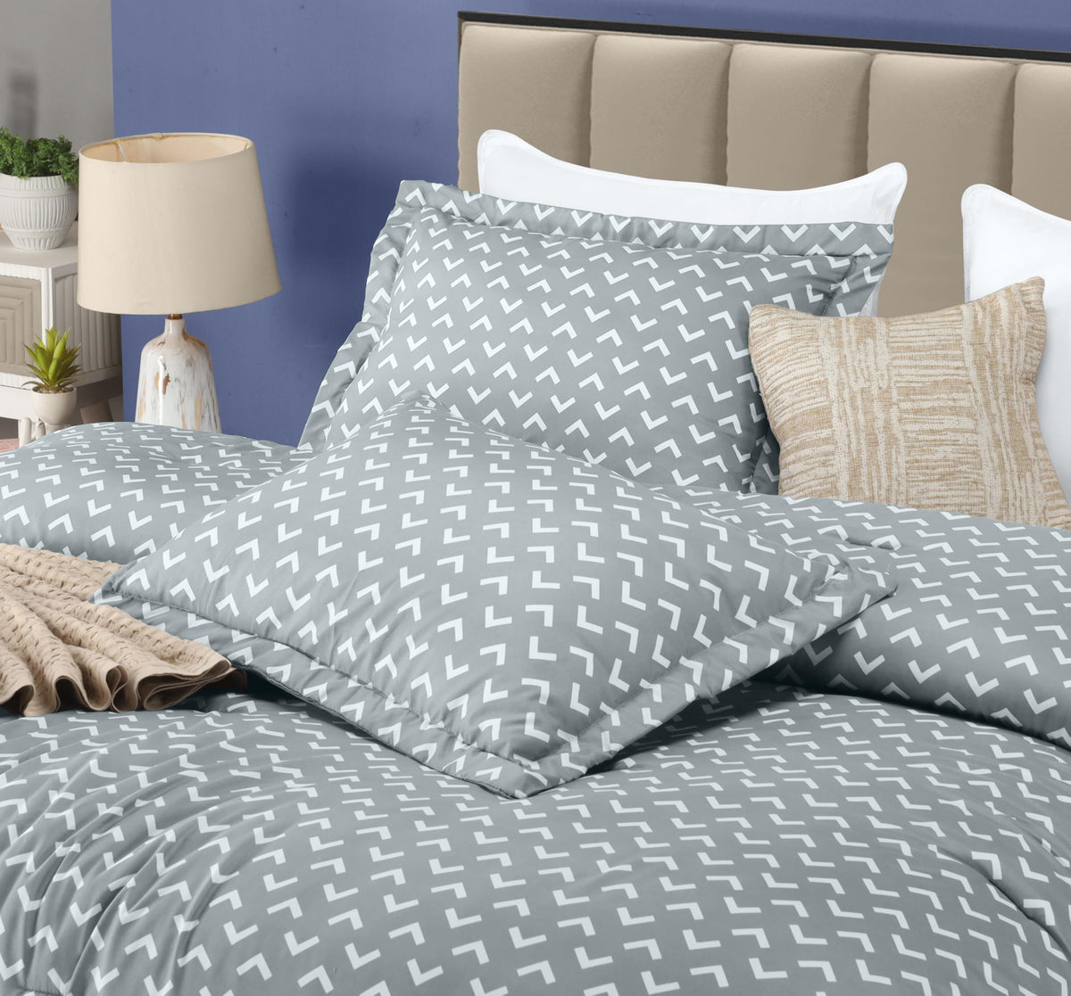 Utopia Bedding down alternative fill stays plush without real down.