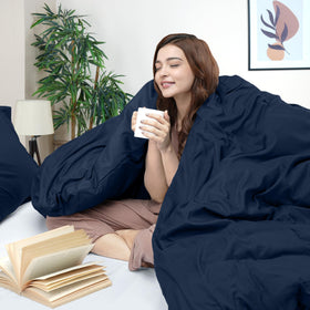 Soft brushed microfiber from Utopia Bedding feels breathable and cool to touch