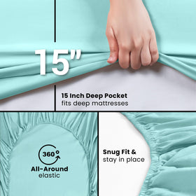 Utopia Bedding easy-care sheets for machine washing and quick drying